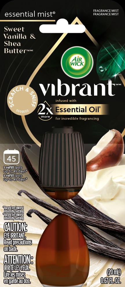 AIR WICK® Essential Mist - Sweet Vanilla & Shea Butter (Vibrant)